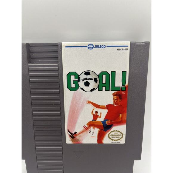 Goal (Nintendo Entertainment System, 1989) NES - TESTED - Picture 2 of 6